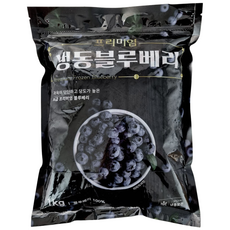 당도 높은 무첨가 100% 냉동블루베리, 1개, 1kg