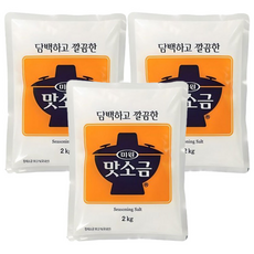 미원 맛소금, 2kg, 3개