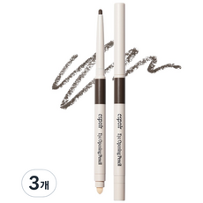에스쁘아 아이 오프닝 펜슬 라이너 0.3g, 3개, 2 토프 브라운