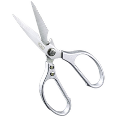 야바이 가위 일본 주부들이 선택한 프리미엄 스테인레스 주방가위, 1개, silver