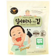 만전김 유기가공식품 인증 할아버지가 만든 김, 56g, 1개