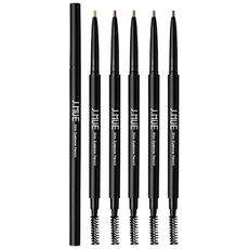 제이뮤 1+1 타투 슬림 아이브로우 펜슬, 슬림 5호+5호, 1개