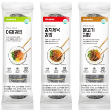 이노하스 냉동김밥, Pb불고기1+Pb제육1+야채1, 6개, 230g