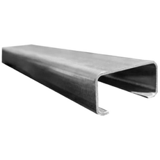 c형강 파이프 60x30 비닐 하우스 2m 레일 로라 파이프 잔넬 롤러 각관 자재, 1개, 상세페이지 참조