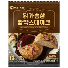 미트리 닭가슴살 함박스테이크 오리지널, 100g, 20개