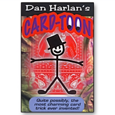 마술도구 카드툰 멘탈매직 뽑은카드를 찾는 졸라맨, 1개