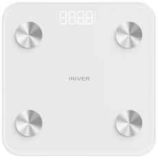 아이리버 스마트 체지방 체중계, 1개, 화이트, SB-H301B