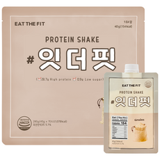 잇더핏 단백질 쉐이크 1주플랜 미숫가루맛, 40g, 7개