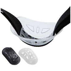 자전거안전모 헬맷 턱받침 고무 자전거하이바 턱보호대, 투명