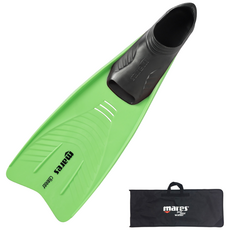 마레스 오리발 클리퍼 + 오리발가방, 라임