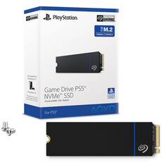 씨게이트 정품 PS5 공식 라이선스 SSD NVMe Gen4.0 M.2 2280, 1TB, Game Drive for PS5