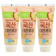 풀무원 다진생강 80g (튜브형), 3개