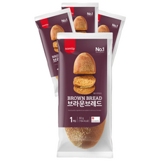 부시맨 브라운 브레드 아웃백빵 후식용 에피타이저 통밀, 60g, 20개