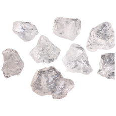 크리스탈블레싱 백수정 러프자갈 자연 그대로 천연원석 크리스탈 힐링 명상 아로마 CBP0128 중형, 200g