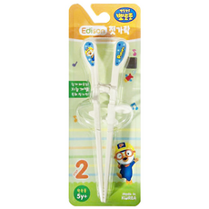 뽀로로 에디슨젓가락2단계(왼손용)뽀로로 유아동에디슨젓가락, 에디슨젓가락2단계(왼손용)_뽀로로, 1개