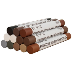 가구 흠집 보수 펜 원목 스크래치 제거 색칠 리터치 마커 12색 혼합색상, 1세트