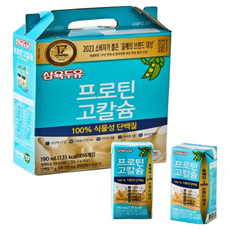 삼육두유 프로틴 고칼슘 100%식물성 단백질, 32개, 190ml