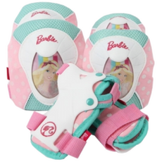 이월상품 바비 글리터 아동용 보호대(무릎+팔꿈치+손목), 1개, 글리터스위트핑크