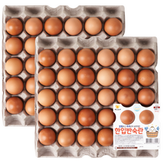 [에그조아] 반숙란 30구 아침을 바꾸는 대란 아이스팩동봉 파손보상, 2세트