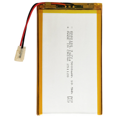 클로버 테크 6060100 5000mAh 3.7v 리튬폴리머 보호회로 배터리, 1개, 1개입