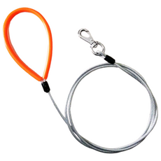手柄鋼絲狗牽繩, 橘色
