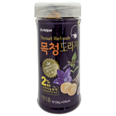 해호 닥터헬퍼 목청 도라지 목캔디 24정, 108g, 1개