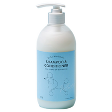 [쿠팡 특가] 위그힐 강아지 샴푸 컨디셔너 위시솔루션 탈모 비듬 피부보호 화이트 500ml, 2개