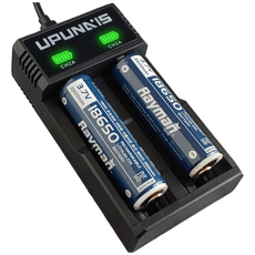 프로칸 18650 배터리 충전기 2구 리튬이온 26650 충전 CH2A-C타입, 1개