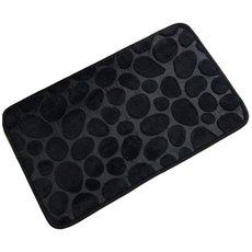 아르몰 1+1 미끄럼방지 푹신한 발매트 욕실매트, 2개, 블랙