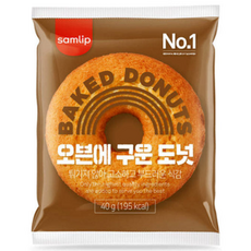 삼립 오븐에 구운도넛, 40g, 10개