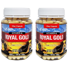 뉴질랜드 통라이프 로얄골드 비타민E 180캡슐 2통 부모님 저속노화, 2개, 180회분