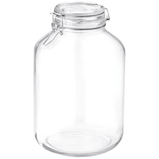 보르미올리 피도테리나&클리어 유리저장용기 모음, 5L, 1개