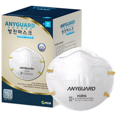 애니가드 산업용 방진마스크 2급 201G 일반 202V 벨브 100개