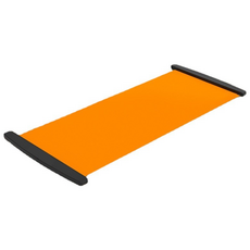 [밤샘운동가능] 쿵쿵거림 없는 유산소 홈트 슬라이딩 매트 (전용 덧신 증정), 1개, 오랜지