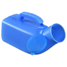 男用簡易尿壺 藍色, 1個