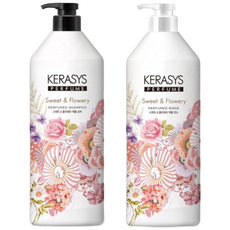 케라시스 스위트 플라워리 퍼퓸 1L 샴푸+린스 샴푸.린스, 1개