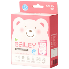 베일리 VIEW 모유저장팩/ 200ml 30- 국산/ 이중지퍼 밀폐/일회용/위생적, 1개, 30개입