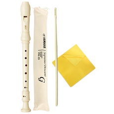 야마하 소프라노 리코더 YRS-23G 세트 저먼식 청소도구 증정, YRS23G아이보리 세트, 1세트, 아이보리