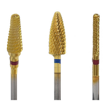 美甲打磨頭 3款組合, 混色, 1套