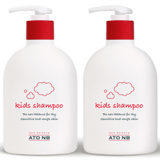 ATO NB 兒童洗髮精 麝香, 2瓶, 500g