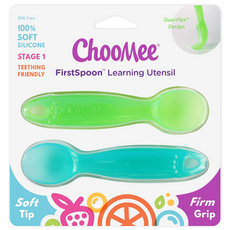 ChooMee 湯匙 2入, 水藍色+綠色, 1組