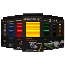 세라밴드 2m 천연고무 운동 라텍스밴드, 블루(lv.4), 1개