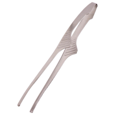 홈앤스토리 국내산 스텐룩 올스텐 304 조리도구, 실버, 1개, 받침형집게