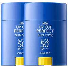 에네스티 뉴 유브이 컷 퍼펙트 썬스틱 SPF50+ PA+++, 20g, 2개