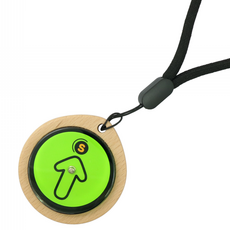 휴대용 심플 스타일 나침반, 1개, 초록색