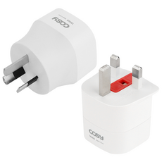 코시 단독 여행용 아답터 영국형 + 호주형, 1세트