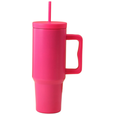 레디박스 1.18L 대용량 이중 보온 보냉 스텐 텀블러 손잡이, 1개, 1180ml, 핑크