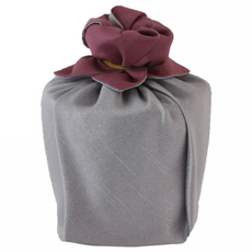 고서임의 함초소금 원형용기 꽃매듭 은비보라, 300g, 1개