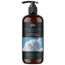 plu 自然香氛洗髮精 嬰兒爽身粉香, 1kg, 1瓶