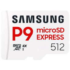 삼성전자 마이크로SD 익스프레스 카드 P9 Express 닌텐도스위치2 +케이스, 1개, 512GB 1개, 512GB
